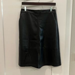 NWOT leather skirt